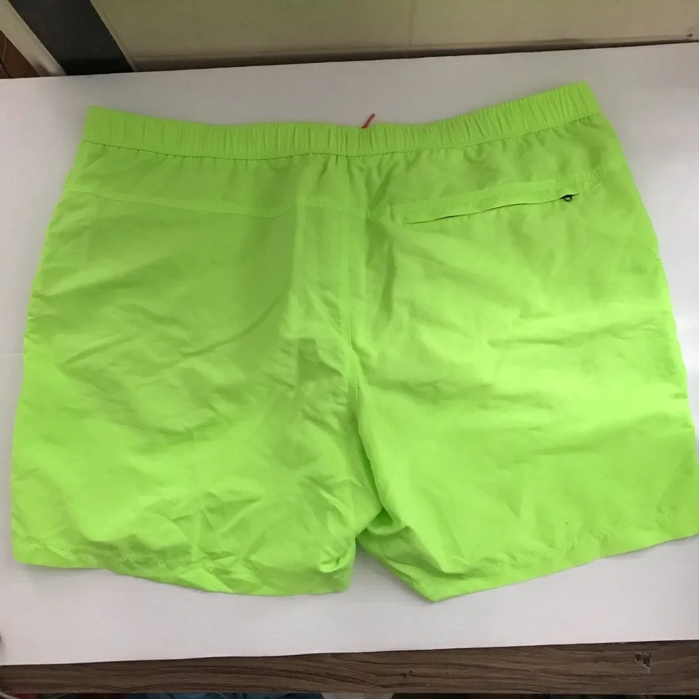 NWT The North Face Men’s Neon Green Swim Shorts Size XXXL